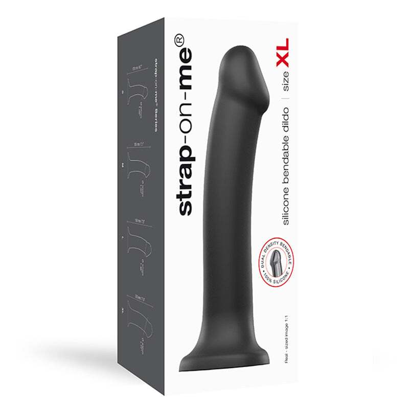 Dildo by Lovely Planet in Black shown for use by Her or Him