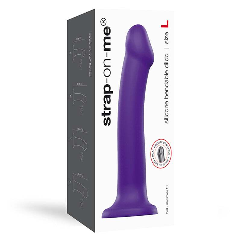 Dildo by Lovely Planet in Purple shown for use by Her or Him