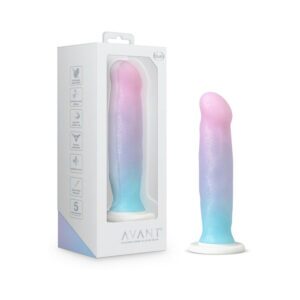 8 inch Dildo Blush Multi-Color Avant D17 Lucky Silicone
