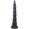 Dildo by Tantus in Black shown for use by Her or Him