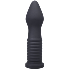 Dildo by Tantus in Black shown for use by Her or Him