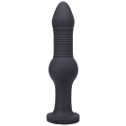 Dildo by Tantus in Black shown for use by Her or Him