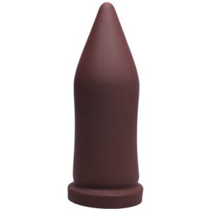 Dildo Tantus Wine Red Burgundy Inner Band Trainer Large Firm Garnet (Box)