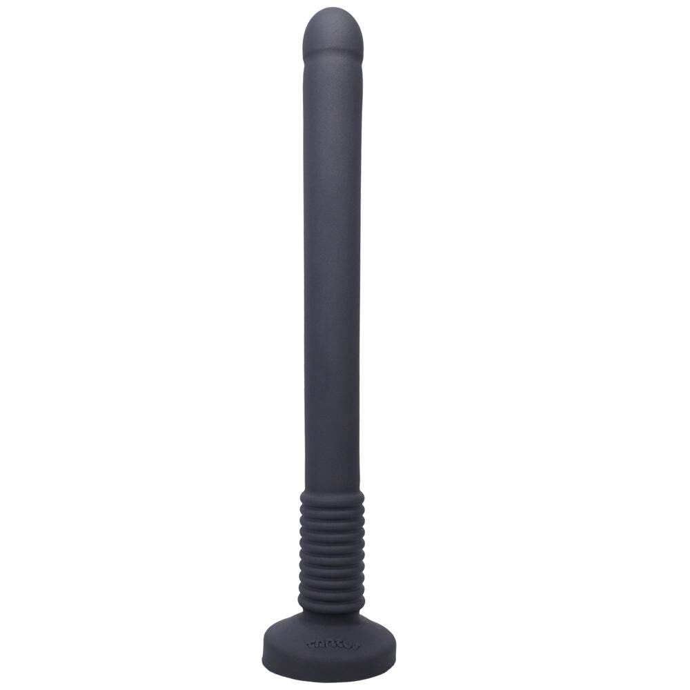 Dildo by Tantus in Black shown for use by Her or Him
