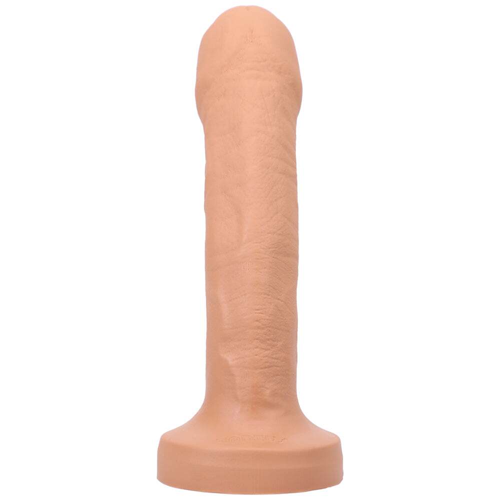 Dildo by Tantus in Brown Chocolate Cocoa shown for use by Her or Him