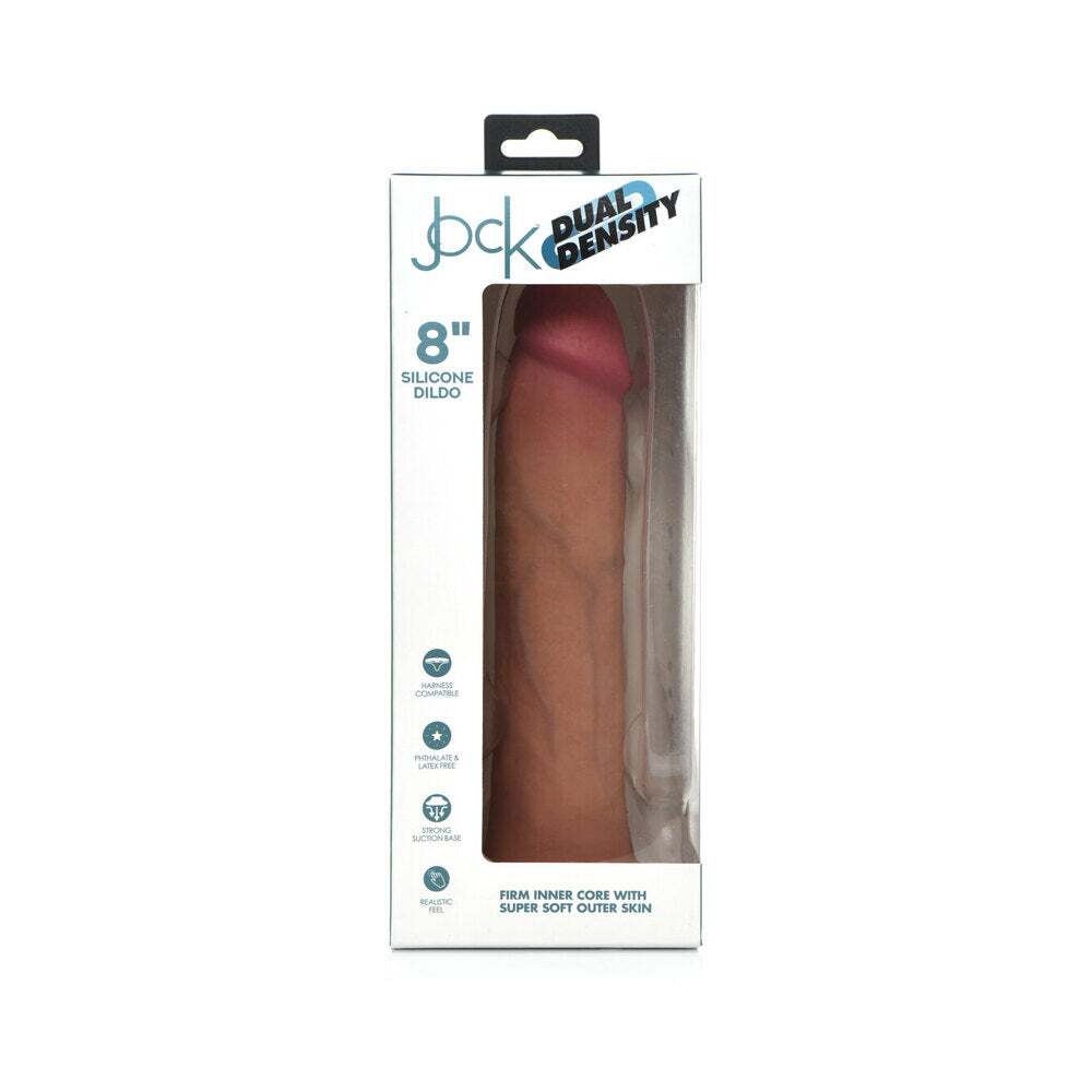 8 inch Dildo from Curve Novelties in Vanilla Ivory Beige designed for anal sex with Her or Him