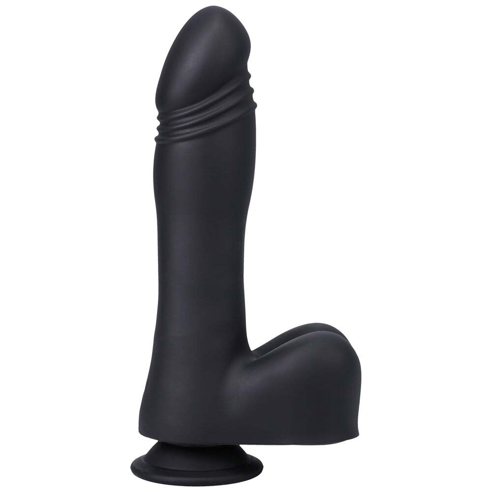 8.5 inch Dildo from Doc Johnson in Black designed for anal sex with Her or Him