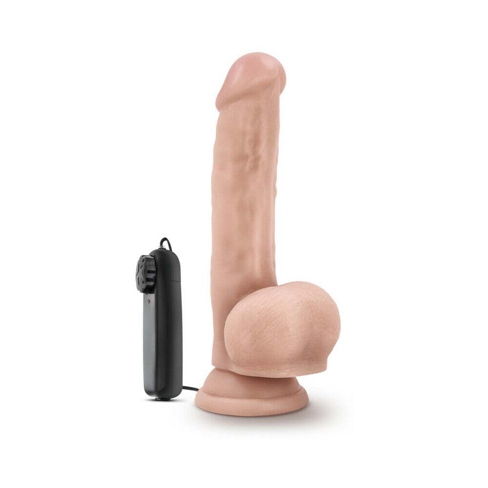 8.75 inch Dildo from Blush in Vanilla Ivory Beige designed for anal sex with Her or Him