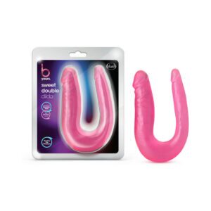 12.5 inch Dildo Blush Hot Pink Magenta Fuchsia B Yours Sweet Double