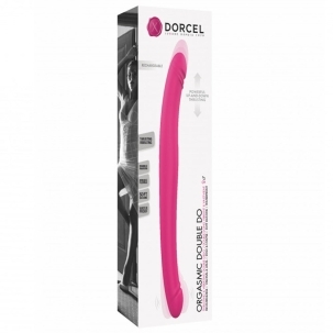 Dildo by Lovely Planet in Hot Pink Magenta Fuchsia shown for use by Her or Him