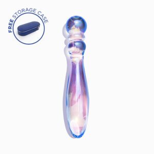 Dildo Biird Light Purple Cecii Beaded Glass