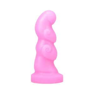 5.75 inch Dildo Tantus Light Pink Hookah Soft Bubble Gum