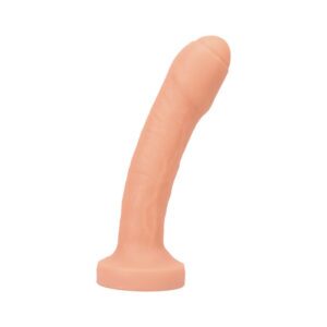 6.5 inch Dildo Tantus Vanilla Ivory Beige Uncut #2 O2 Dual Density Cream