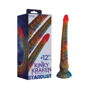 12 inch Dildo Hott Products Multi-Color Stardust Kinky Kraken Bendable Fantasy