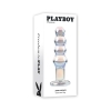 Dildo by Playboy in Clear shown for use by Her or Him