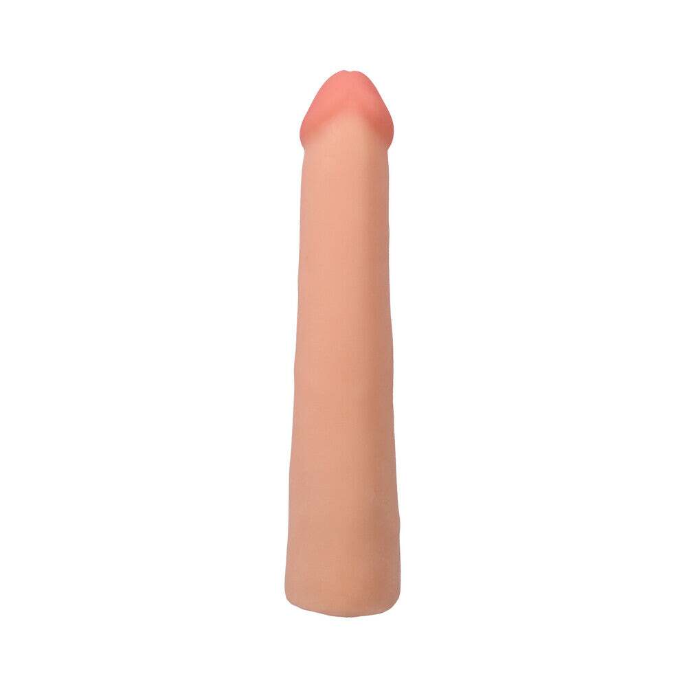 9 inch Dildo from Doc Johnson in Vanilla Ivory Beige designed for anal sex with Her or Him