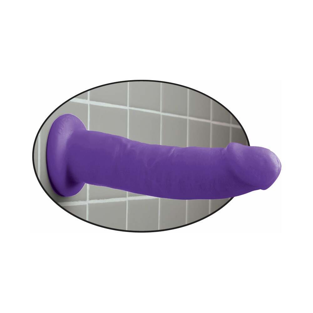 9 inch Dildo from Pipedream in Purple designed for anal sex with Her or Him