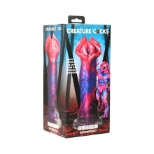 Dildo by XR Brands in Multi-Color shown for use by Her or Him
