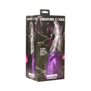 Dildo XR Brands Multi-Color Creature Cocks Grim Reaper Silicone