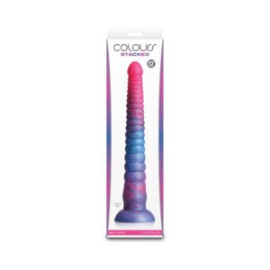 12 inch Dildo NS Novelties Multi-Color Colours Stacked