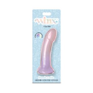 Dildo Global Novelties Multi-Color WINX Cosmic Cutie Liquid Silcone