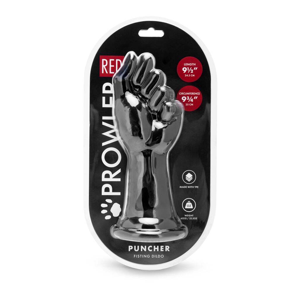 Dildo by Prowler RED in Black shown for use by Her or Him