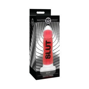 Dildo XR Brands Red Master Series SLUT Silicone