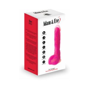 Dildo Adam & Eve Hot Pink Magenta Fuchsia The Squiggler Dual Density Gyrating