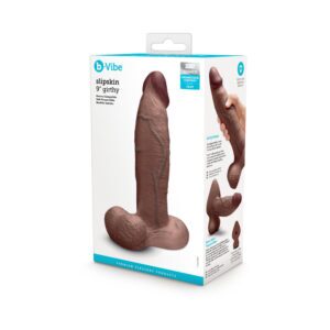 Dildo b-Vibe  Slipskin Realistic Silicone Girthy