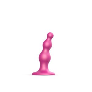 Dildo Lovely Planet Hot Pink Magenta Fuchsia Strap On Me Plug Beads Small Raspberry