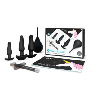 Black B-Vibe Vibrator Anal Training Set