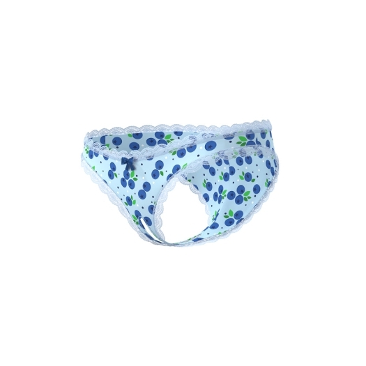 Sexy Blue panties by Magic Silk in her favorite color and panty style.