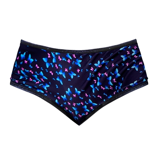 Sexy Blue panties by Magic Silk in her favorite color and panty style.