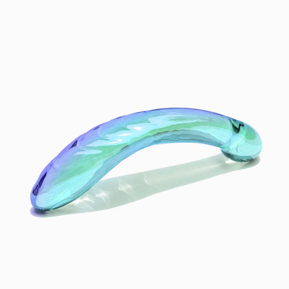 Dildo from Biird in Teal Turquoise Aqua designed for anal sex with Her or Him