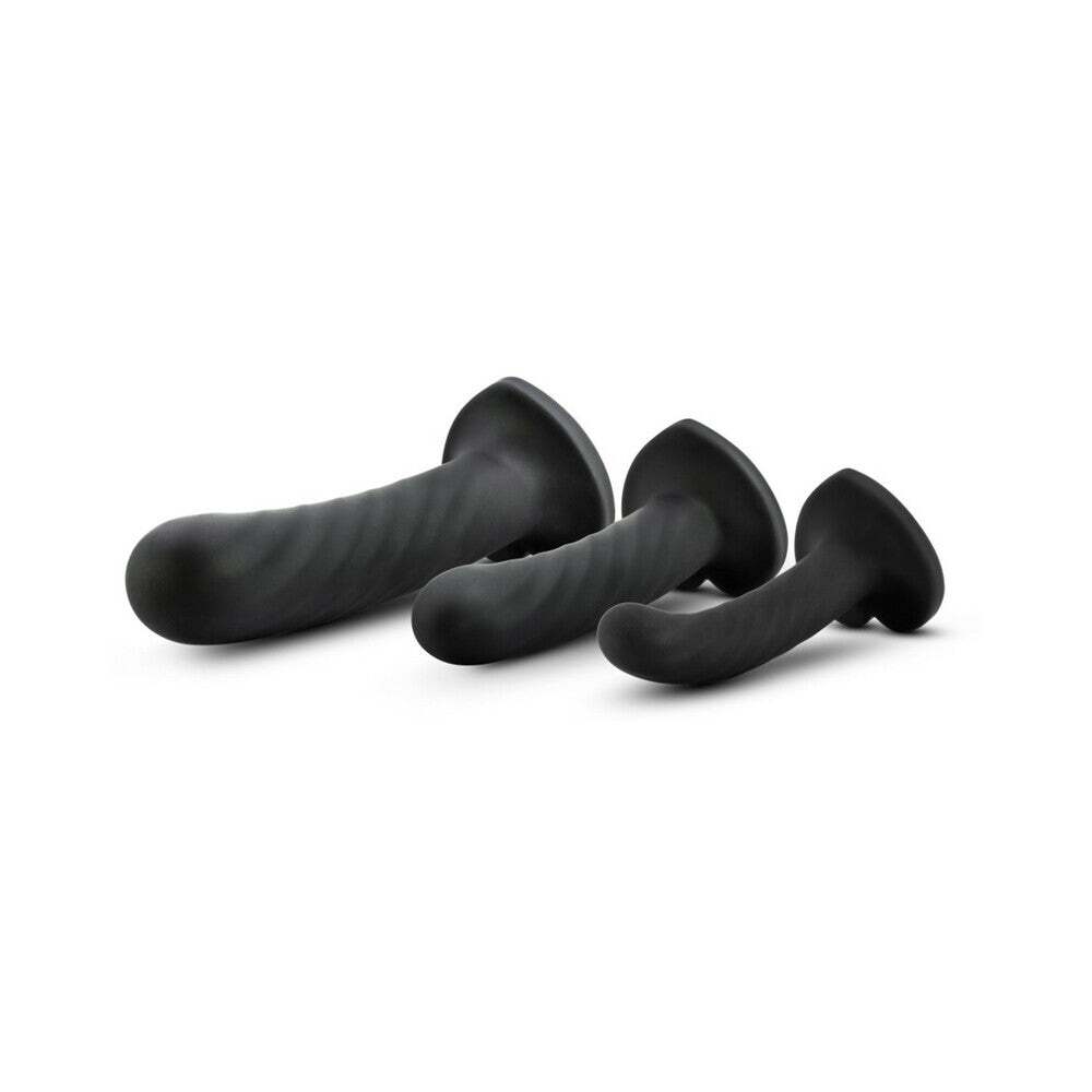 Dildo from Blush in Black designed for anal sex with Her or Him