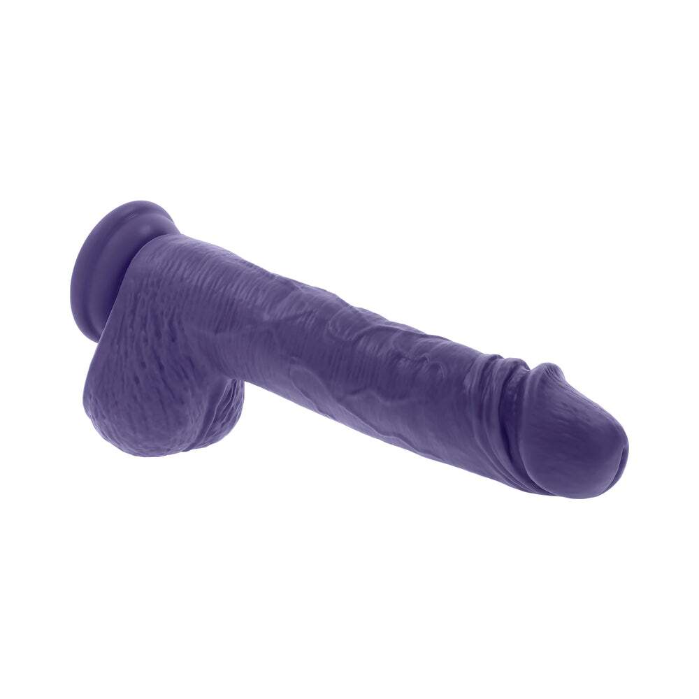 Dildo from Evolved in Purple pictured for anal pleasure for Her or Him