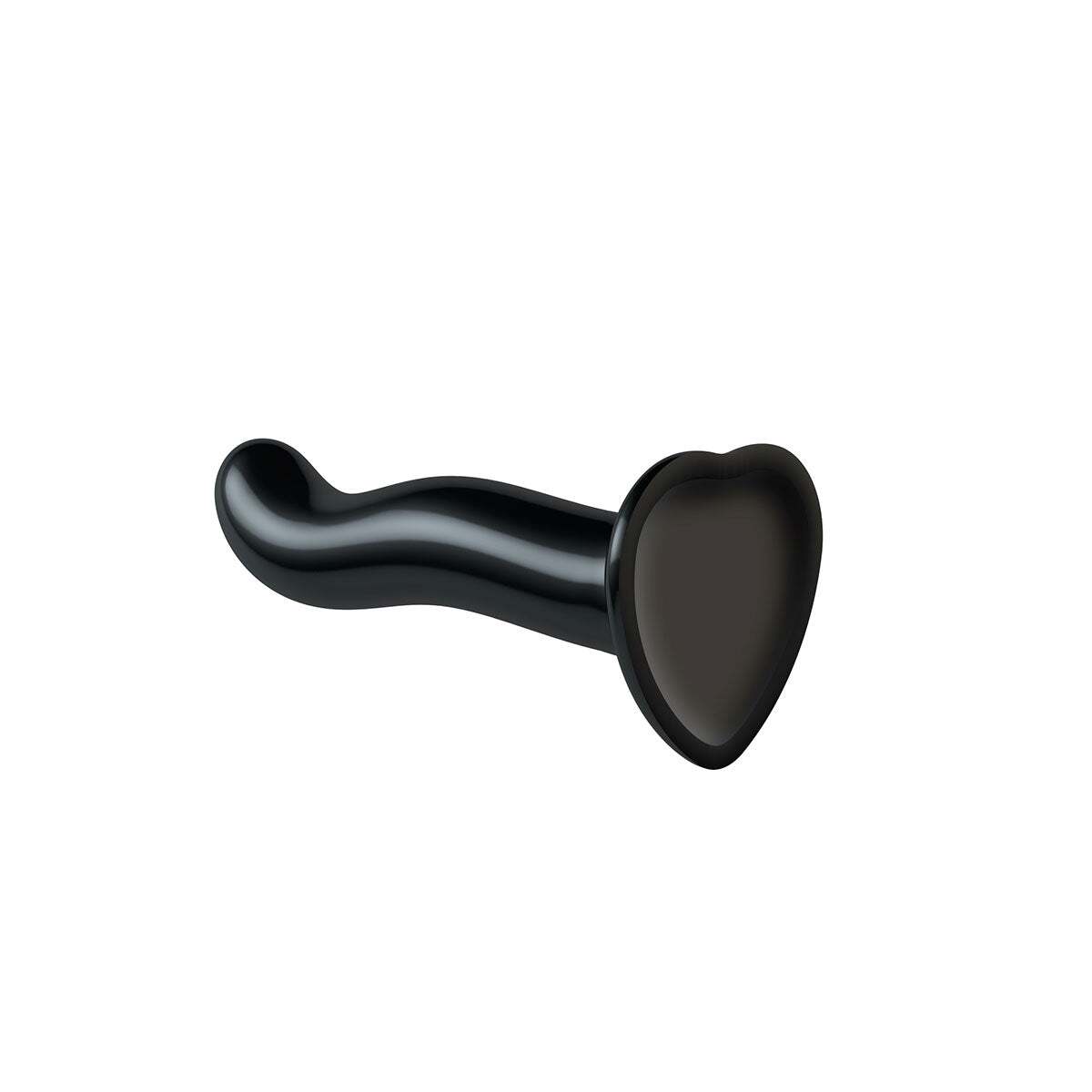 Dildo by Lovely Planet in Black displayed for pegging Him or Her