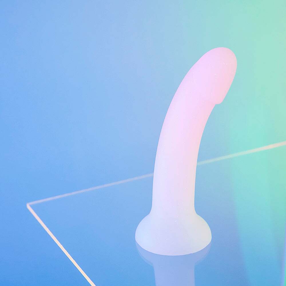 Dildo by Lovely Planet in Multi-Color shown for pegging Her or Him