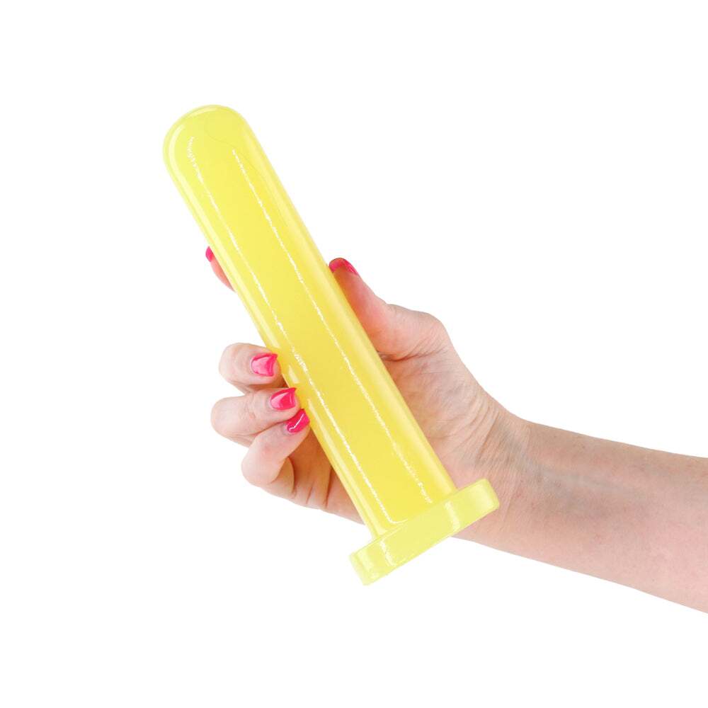 Dildo from NS Novelties in Yellow designed for anal sex with Her or Him