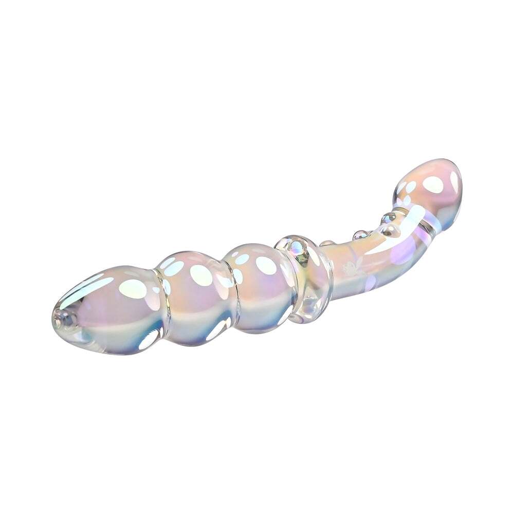 Dildo from Playboy in Clear designed for anal sex with Her or Him