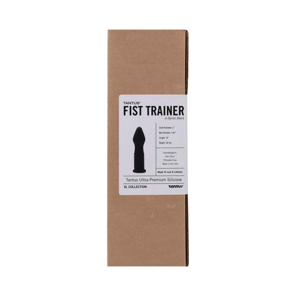 Dildo from Tantus in Black designed for anal sex with Her or Him