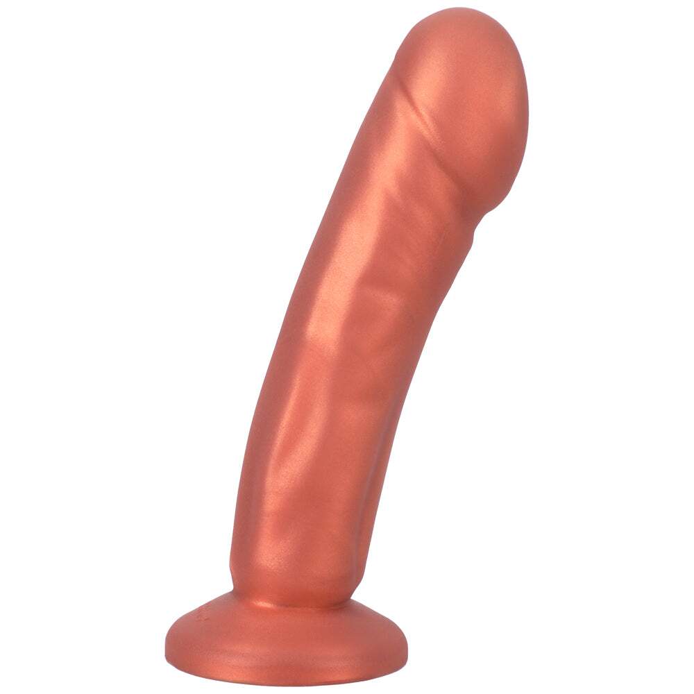Dildo from Tantus in Copper designed for anal sex with Her or Him