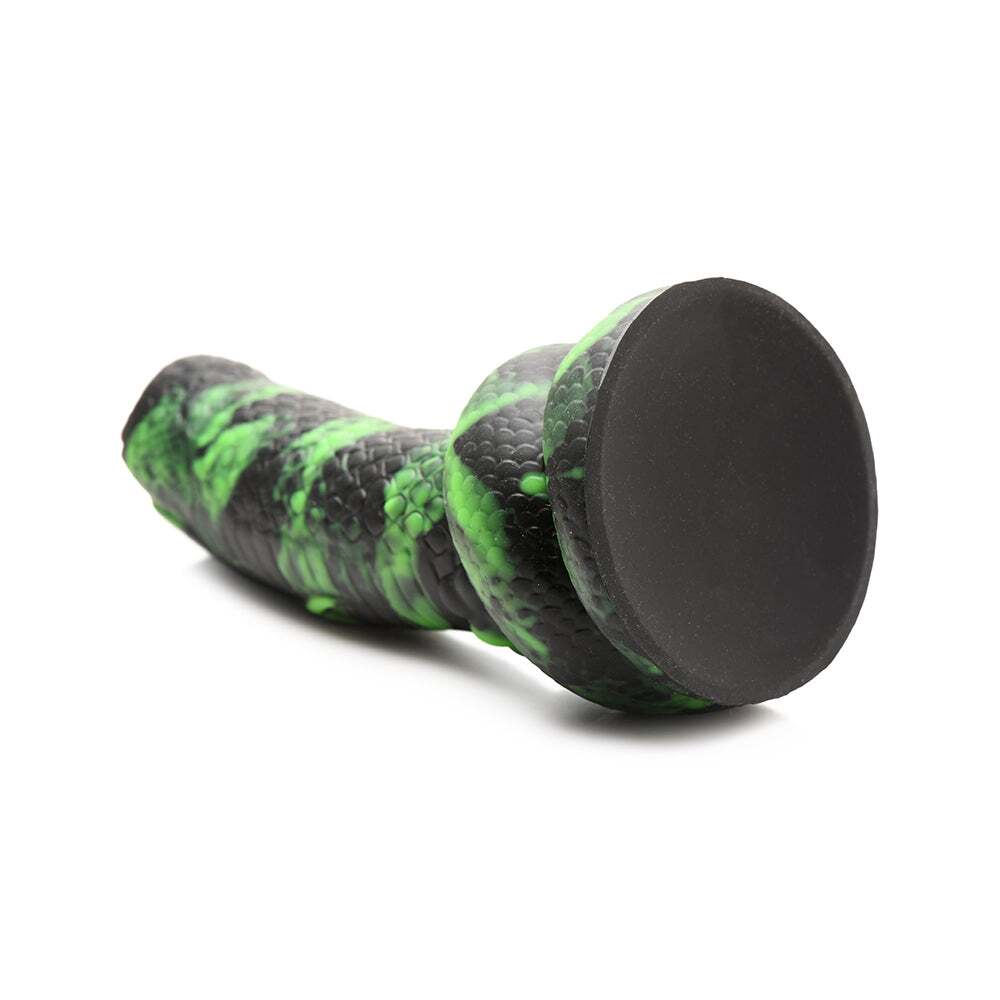 Dildo from XR Brands in Green pictured for anal pleasure for Her or Him