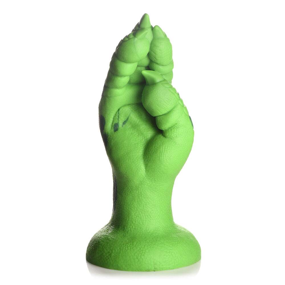 Dildo from XR Brands in Green designed for anal sex with Her or Him