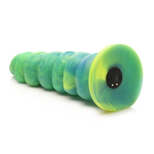 Dildo from XR Brands in Green pictured for anal pleasure for Her or Him