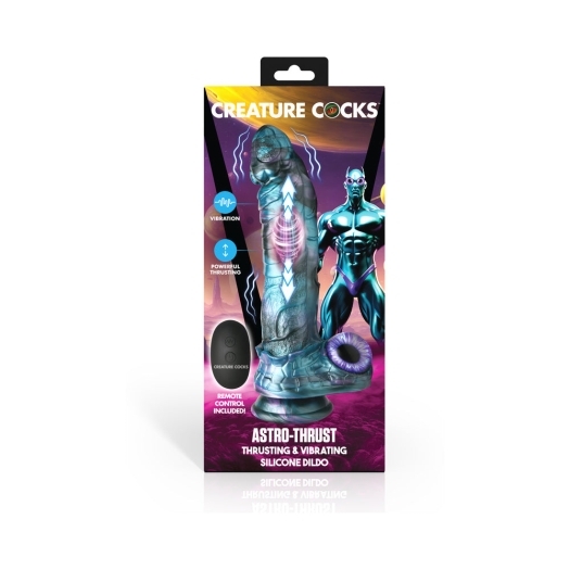 Dildo from XR Brands in Multi-Color pictured for anal pleasure for Her or Him