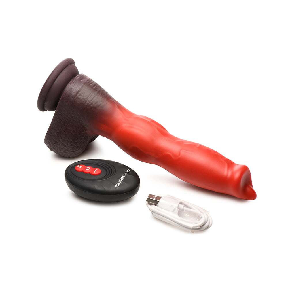 Dildo from XR Brands in Multi-Color pictured for anal pleasure for Her or Him