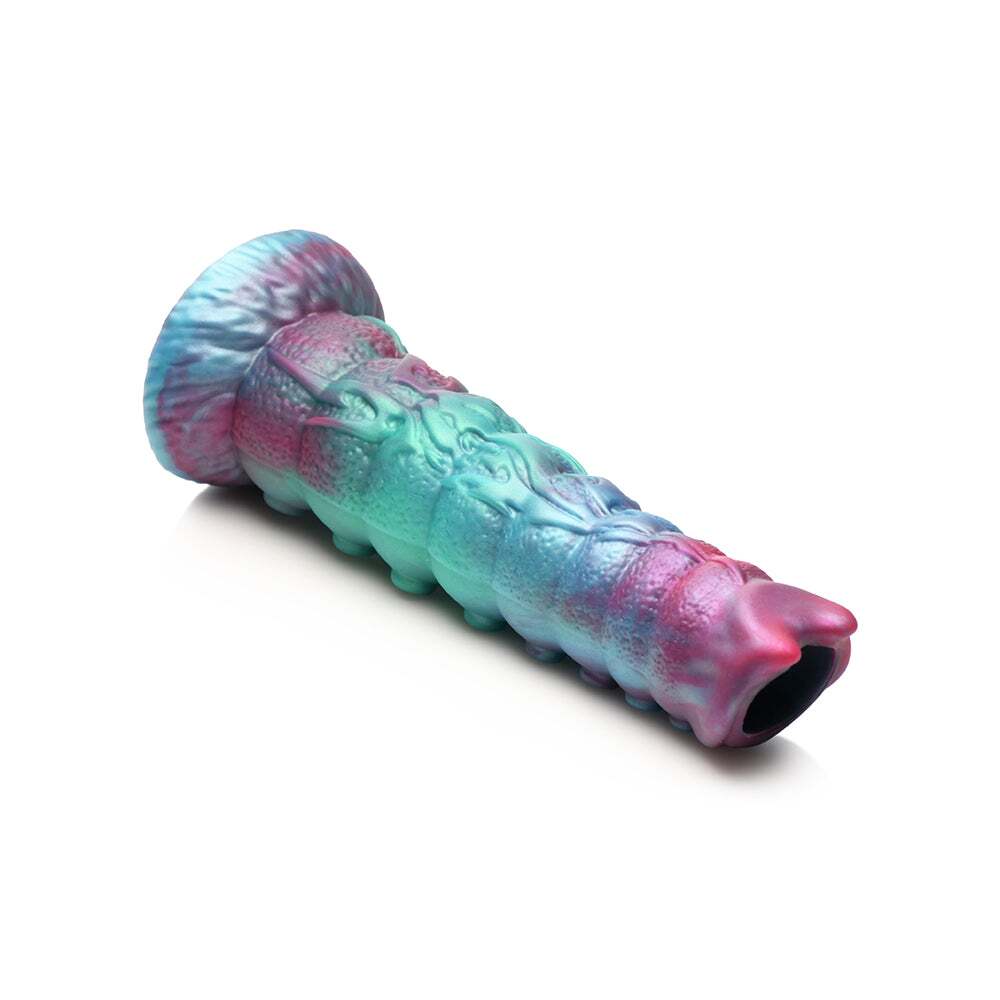 Dildo from XR Brands in Multi-Color pictured for anal pleasure for Her or Him