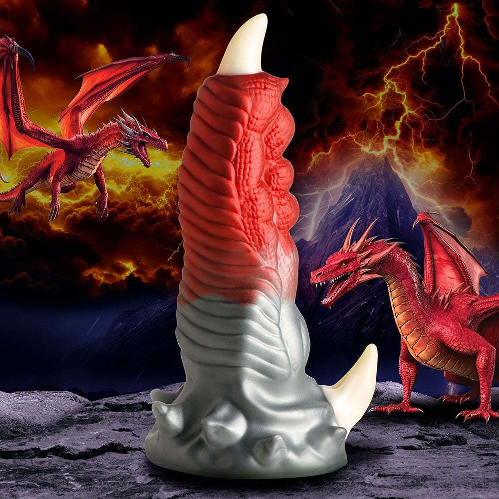 Dildo from XR Brands in Multi-Color pictured for anal pleasure for Her or Him