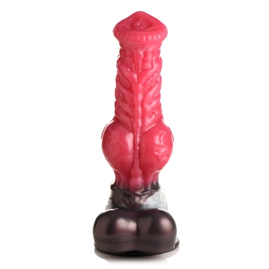 Dildo from XR Brands in Red designed for anal sex with Her or Him